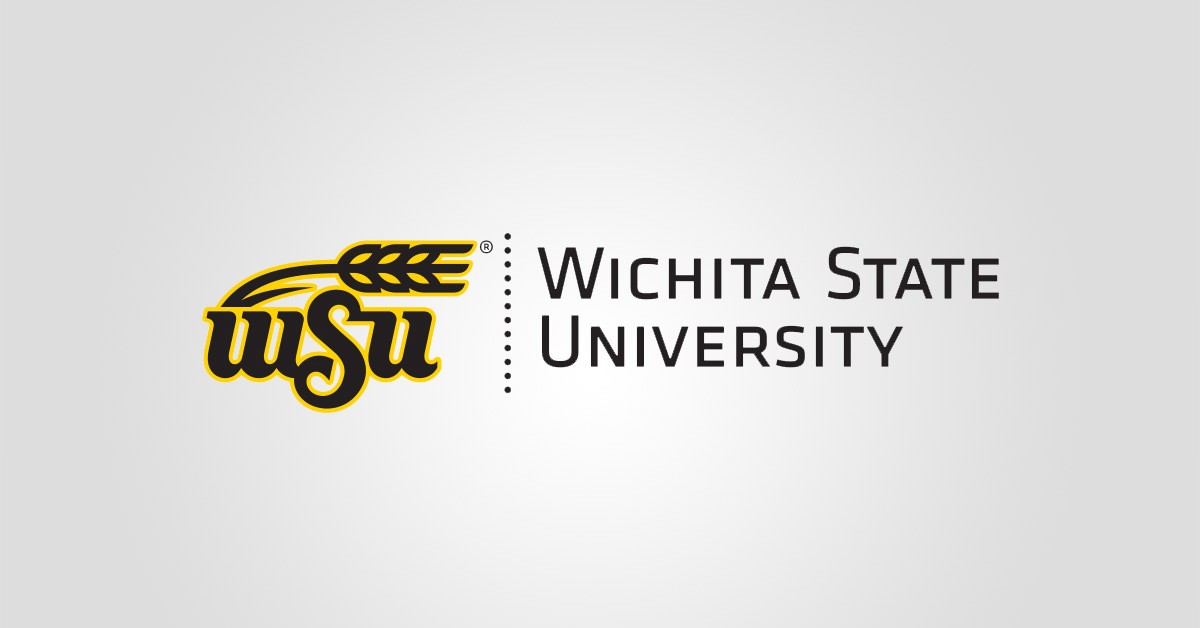 Wichita State University logo over a subtle gradient